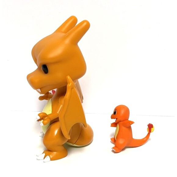 Pokemon Funko Pop Charzard #843 and Charmander Tomy Pocket Monster-Lot 2 - Picture 6 of 8
